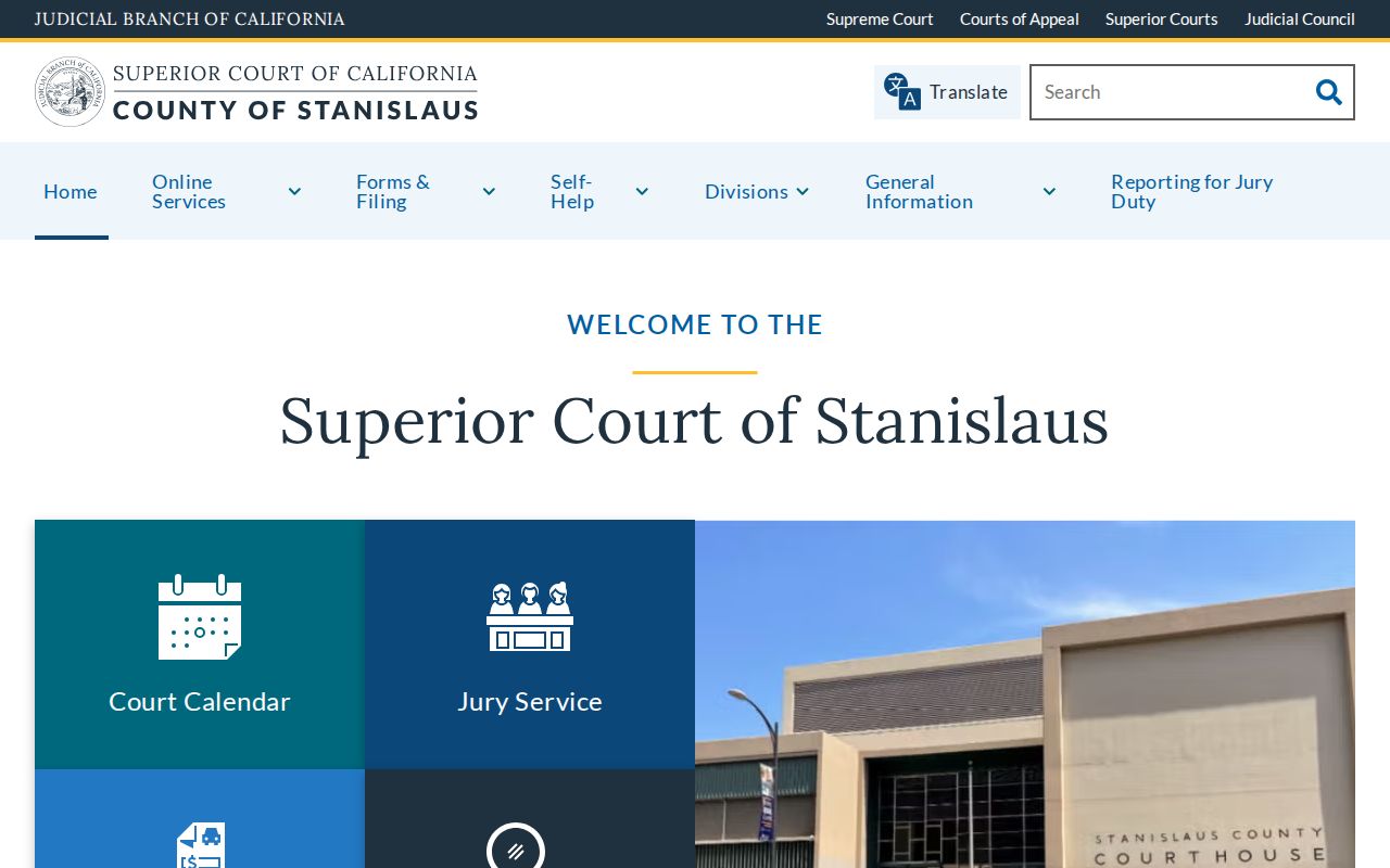 Riverbank residents directory Stanislaus court search