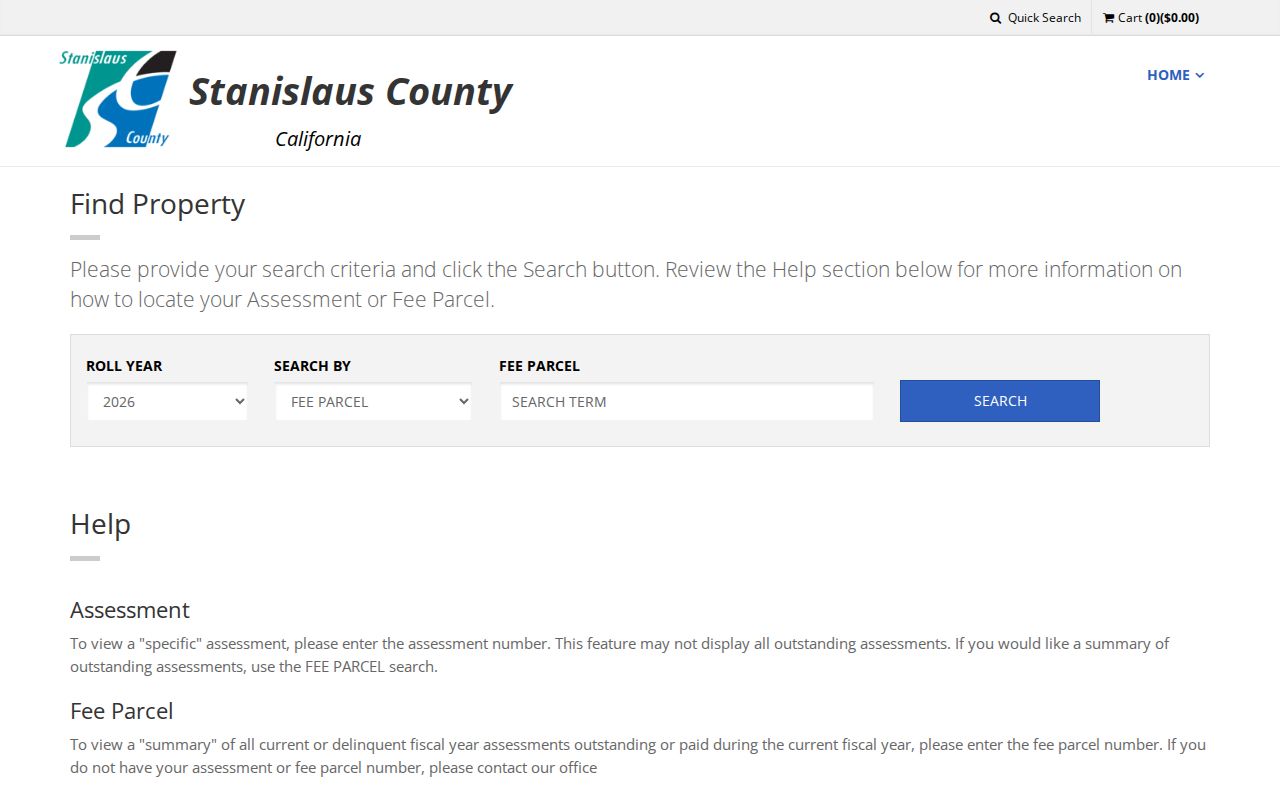 Riverbank street directory Tax Collector APN search